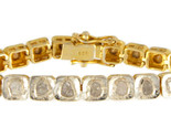Polki diamonds Women&#39;s Bracelet .925 Gold Plated 374310 - $399.00