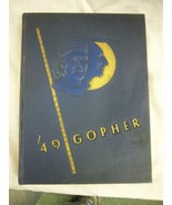 University of Minnesota yearbook 1949 Gopher native american trapper Cen... - $49.99