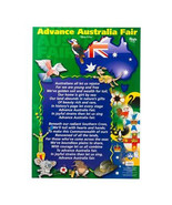 Gllian Miles Advance Australia Fair Wall Chart - £25.92 GBP