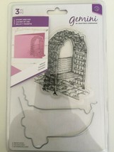 Crafters Companion - Gemini STAMP &amp; DIE SET - Arbour - NEW - £17.22 GBP