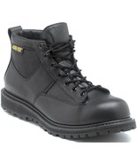 Rocky Mens Black Leather Goretex Work Northern Ops Chukka Boots 7 W - $134.47 CAD