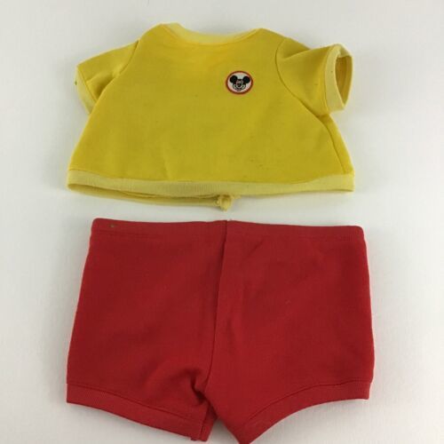 World of Wonder Disney Mickey Mouse Replacement Outfit Vintage Shirt Shorts - £22.17 GBP