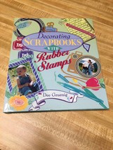 Decorating, Scrapbooks, with rubber stamps, Dee Gruenig, 1998, 143 pages... - $149.12 MXN