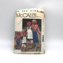 Vintage Sewing PATTERN McCalls 7232, Raggedy Ann and Andy Costumes, 1980... - $12.60