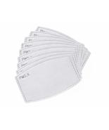 Adult PM2.5 Activated Carbon Filter Insert 5 Layers Replacement Anti Haz... - $7.96 CAD+