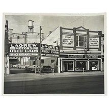 Vtg 1940&#39;s Photo Lagrew Motors Lexington Ky DeSoto Fire Dome Plymouth 8 ... - $28.50