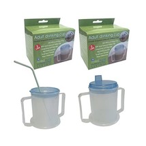 Twin Pack Medisure ANTI-SPLASH Elderly Oap Durable Reuseable Wide Base Large Han - $24.00