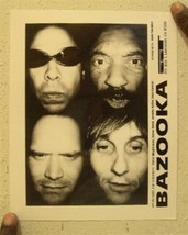 Bazooka Press Kit And Photo  Poor Mr. Rockstar - £20.28 GBP