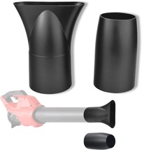 Leaf Blower Flat Nozzle And Flare Nozzle Tip Compatible With Milwaukee, Black - £25.40 GBP