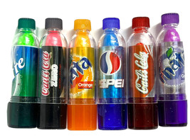 6 Soda Pop Bottle Color Changing by PH Lip Balm Prevents Lines Dry Chapped Lips - £14.64 GBP