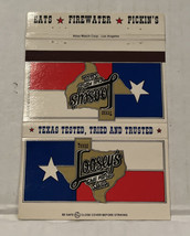 Vintage Loosey&#39;s Chili Parlor and Saloon Matchbook Cover - £17.55 GBP