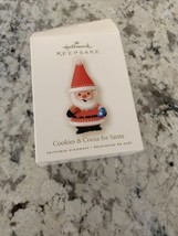 Hallmark &quot;Cookies &amp; Cocoa for Santa&quot; Claus Ornament Christmas Keepsake 2008 - $7.91