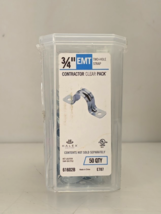 Pack of 50 Halex 3/4" Two Hole Conduit Straps 61602B Contactor Conduit S... - $12.84