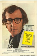 Everything you Always Wanted to know about Sex original 1972 vintage one sheet p - £258.49 GBP