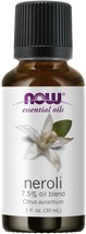 NOW Essential Oils, Neroli Oil, Deeply Floral Aromatherapy Scent, Steam Distille - £35.16 GBP