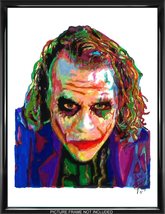 The Joker Heath Ledger Batman The Dark Knight Poster Print Wall Art 18x24 - £21.23 GBP