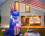 Inflatable Independent Day Decoration 5 Ft Dinosaur for Holiday Party In... - $48.24