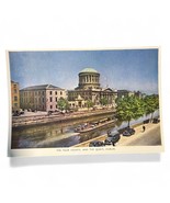 Vintage Irish Postcard &quot;The Four Courts And The Quays Dublin&quot; Real-Color... - $6.84 CAD