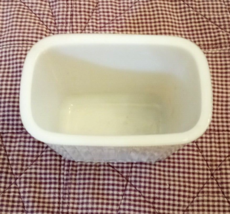 Hazel Atlas White Platonite Ribbed Milk Glass Refrigerator Dish Containe... - £6.17 GBP