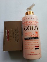 Purec Egyptian magic GOLD whitening lotion 300ml + soap - £40.75 GBP