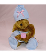 Tender Hearted Collectibles Plush Bear Medium Brown Jointed Bath Time De... - $71.47 MXN