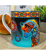 The Trail Of Painted Ponies Eye Dazzler Navajo Indian Horse Ceramic Mug Cup - $24.60 CAD
