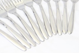 International Creation I Salad Forks 6.5&quot; Stainless Lot of 11 - £46.24 GBP