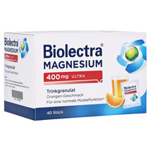 Biolectra Magnesium 400 Mg Ultra Drinking Granules Orange 40 pcs - £51.17 GBP