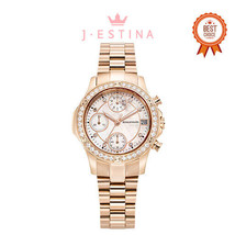 J.Estina [Romanson] Lumiere Ast Women&#39;s Metal Watch (RWRMQL2B7000RGRG0) - £294.90 GBP