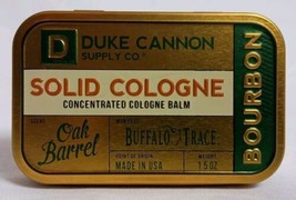 Duke Cannon Supply Co. Solid Cologne Bourbon Concentrated Cologne Balm 1.5 Oz - $14.95