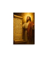 Luke 4:18-19 Poster. He Has Anointed Me to Proclaim Good News – Art - $21.50+