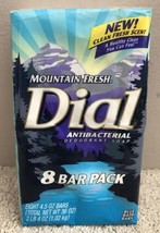 Vtg Dial “Mountain Fresh” Bar Soap Antibacterial Deodorant NOS 8 Bars - ... - £39.18 GBP