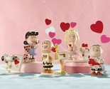 Lenox Peanuts Valentine&#39;s Day Figurines Party Charlie Brown Snoopy Lucy ... - £412.83 GBP