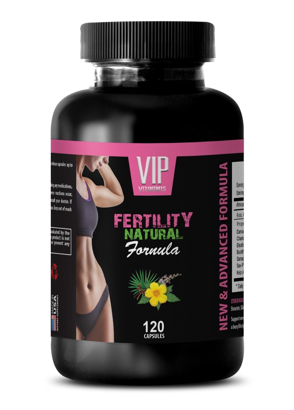 wellness formula -1B FERTILITY NATURAL 120 CAPSULES - saw palmetto blend