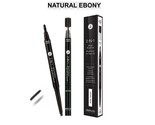 ABSOLUTE NEW YORK 2-in-1 BROW PERFECTER COLOR: NATURAL EBONY - $3.99