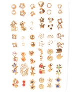 Brass Stud Metal Earrings - €1,71 EUR