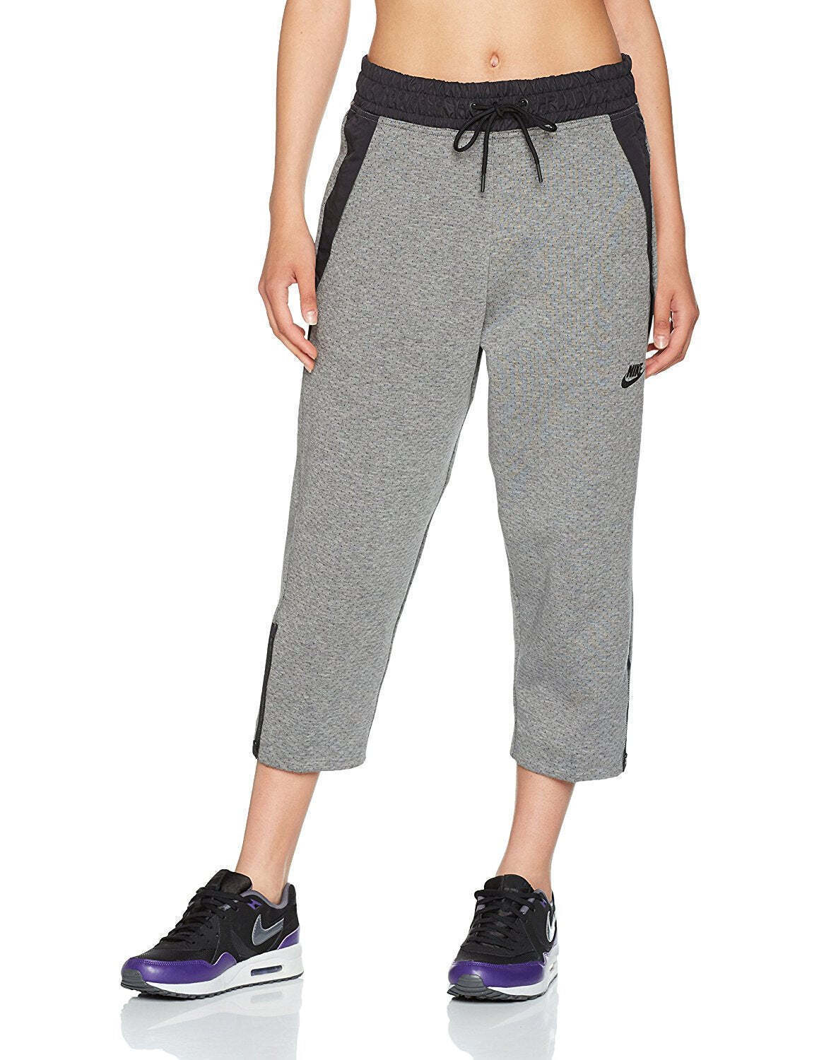 Primary image for Nike Womens Tech Fleece Sneaker Pants,Grey,X-Small