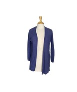 J. Jill Linen Blend Cardigan Sweater Womens Small Open Front Lagem Majes... - $31.16