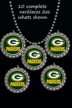 Green bay Packers football nfl party favors lot of 10 necklaces necklace - $8.90