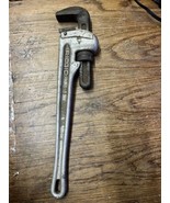 Rigid Tool 18&quot; Aluminum Heavy Duty Pipe Wrench 818 Elyria Ohio USA - $1,306.96 MXN