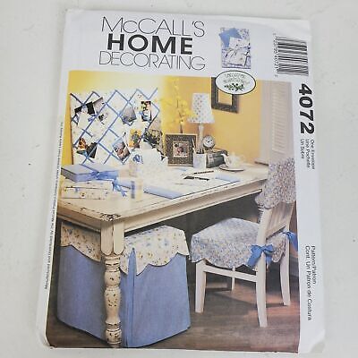 Vintage 2003 Office Decor Sewing Pattern 4072 McCall's - £12.66 GBP