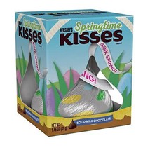 HERSHEY&#39;S KISSES Springtime Solid Milk Chocolate Treat, Easter Candy(12 Count) - £31.10 GBP
