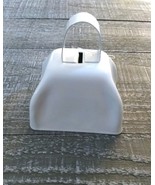 Metal Cow Bell White Rustic Primitive Home Decor New - $375.38 MXN