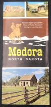 VTG 1970s Medora North Dakota Rough Rider Country Travel Brochure Tourism - £7.32 GBP