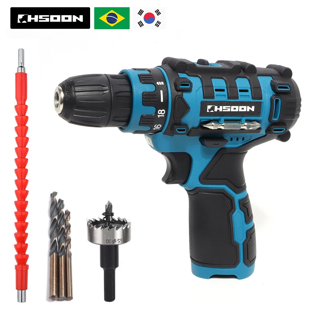 12V Electric Cordless Screwdriver Brushless Impact Wrench 10mm Electric ... - £113.63 GBP