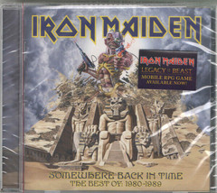 Iron Maiden - Somewhere Back In Time - The Best Of: 1980-1989 (CD, Comp, RE) (Mi - £20.07 GBP