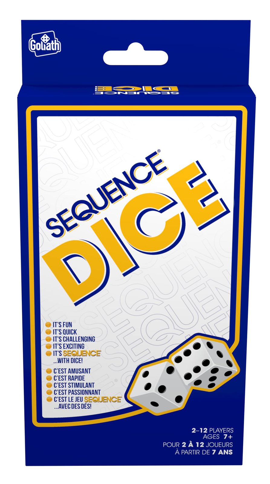 Sequence Dice Peggable - Bilingual by Jax - Packaging Colors May Vary - $7.86