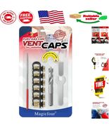 6-Pack Stainless Steel Gas Can Vent Caps for Swift Fuel Flow &amp; Leak-Proo... - $473.33 MXN