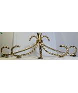Used But Attractive 15” x 5” x 5” Brass Plated Steel Wall Hanger - €15,56 EUR