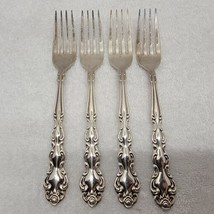 Oneida Community Beethoven Silverplate Betty Crocker Flatware 4 Dinner Forks - £18.19 GBP